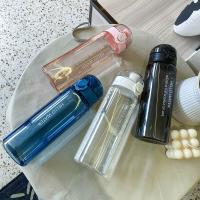 Botella De Agua Transparente Para Deportes 780ml Portátil Para Gimnasio Y Viajes Con Cierre Hermético Y Flecos - details 6