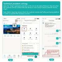 Cámara de Vigilancia WiFi interior,1PC Cámara de Segurad WiFi 4K 8MP, 2PCs Lente de 4MP Total 8MP Doble Lente 2,4 GHz Cámara IP Inalámbrica, Monitoreo de CCTV de Segurad Doméstica, inteligencia Artificial de Seguimiento Humano - details 1