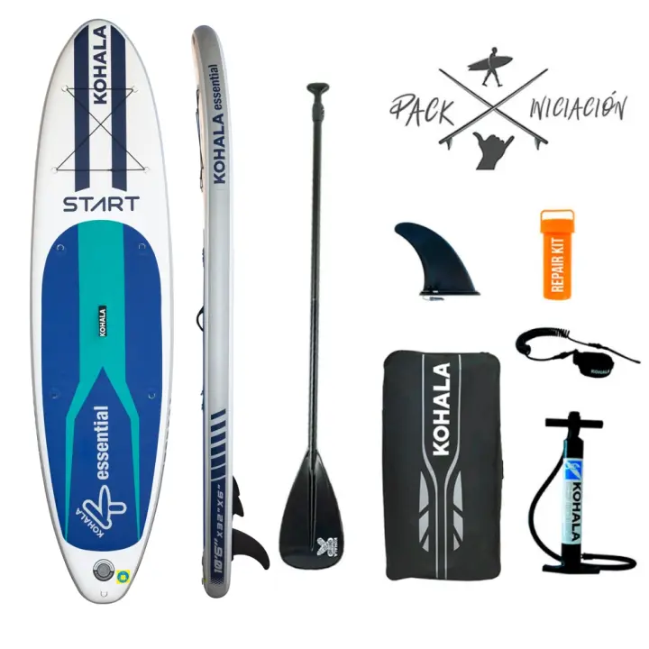 DEVESSPORT Tabla de Paddle Surf Hinchable Kohala Start 3 10.6” - 1