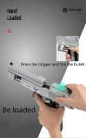 Pistola Desert Eagle En Bloques De Construcción Simulación Alta Juguetes Para Niños Puzzle De Armería Con Bala Regalo Para Niños - details 6