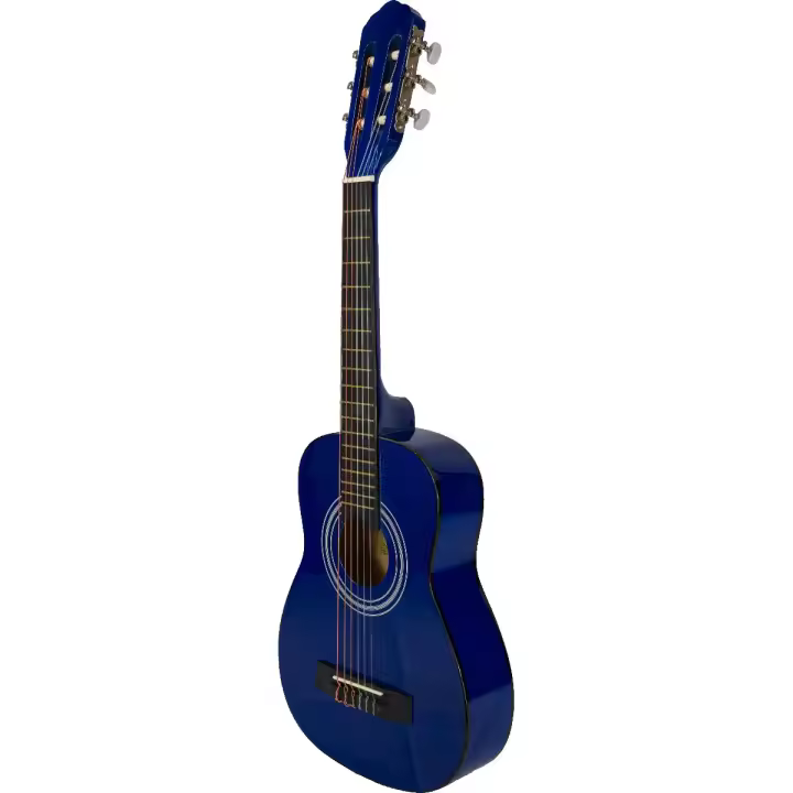 GUITARRA CLÁSICA ROCIO C6BL (1/4) CADETE 75 CMS AZUL - 1