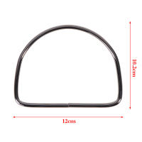 Anillo De Hierro Metálico Para Mujer Accesorios De Bolso De Manija De Círculo Grande Irrompible Herramientas De Repuesto Para Bolsos - details 0
