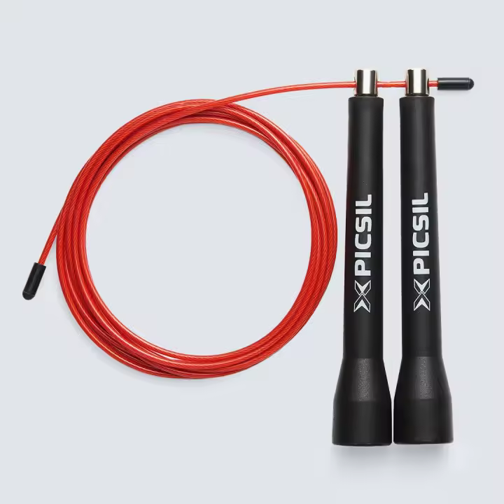 PicSil Comba Profesional Cross Training, Rodamientos Dobles para Mayor Velocidad, Ideal para Saltar, Fitness, Boxeo, Gym y MMA, Resistente y Adaptable para Hombres, Mujeres y Niños, Material ABS - 1