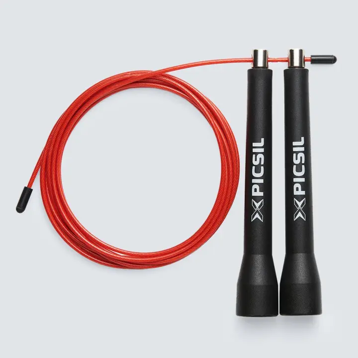 PicSil Comba Profesional Cross Training, Rodamientos Dobles para Mayor Velocidad, Ideal para Saltar, Fitness, Boxeo, Gym y MMA, Resistente y Adaptable para Hombres, Mujeres y Niños, Material ABS - 1