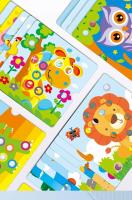 Juego De Rompecabezas De Hongo 3D Para Uñas Juguete Educativo Montessori Para Bebés Animales De Dibujos Animados Juguete Para Niños Regalos Tempranos - details 6