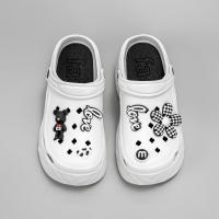 Sandalias De Tacón Alto Estampado De Oso Floral Nueva Moda X8809 Para Mujer Cuero Sintético Imitación Plataforma Casual - details 4
