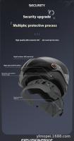 Casco De Motocicleta Eléctrico Certificado 3C Para Hombres Y Mujeres Invierno Resistente a Golpes Ajustable Con Capucha Incluida - details 3