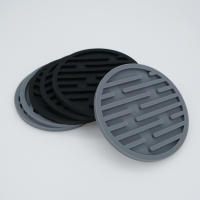 Alfombrillas De Silicona Ecológicas 10cm Redondas Resistentes Al Calor Para Taza De Té Tapete De Mesa Para Vaso De Café Y Bebidas Soporte Para Taza Decorativo - details 1