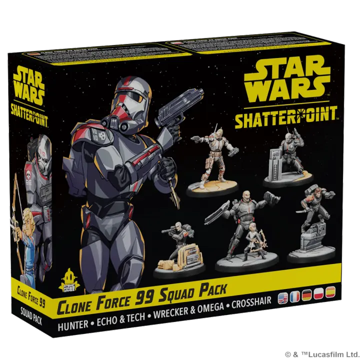 Asmodee - Clone Force 99 Squad Pack - 1