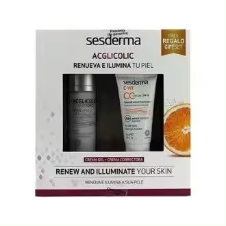 Sesderma Pack Acglicolic Classic Forte Crema Gel 50Ml + C-Vit Cc Con Color 30Ml - 1