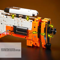 Bloques De Construcción Técnicos AK47 M4A4 AWP P90 Con Motor Set De Juguetes De Armas Para Niños Regalo Educativo Para Niños Y Adolescentes - details 18