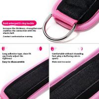Strap De Ankle Ajustable Para Fitness Con D-Ring Soporte De Cuff Para Ejercicios De Pierna En El Gimnasio Con Hebilla Seguridad Abductores Deportes Guardia - details 3