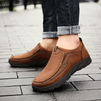Zapatos De Cuero Para Hombre Casual Transpirables Mocasines Loafers Slip on Talla Grande 39-48 Zapatos De Conducción Moda Primavera/Otoño - details 6