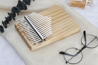 Kalimba Piano De Uso Portátil Con 17 Teclas De Madera De Spruce Para Principiantes Y Adultos Regalo Ideal Con Martillo De Ajuste - details 3