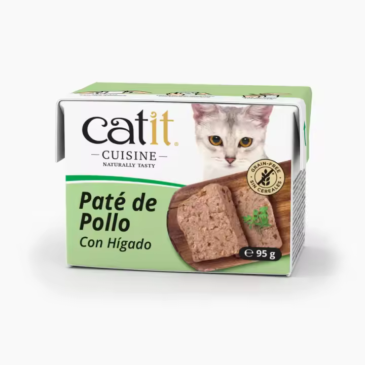 Catit Paté para gatos Catit Cuisine Sabor: Pollo con Hígado - 1