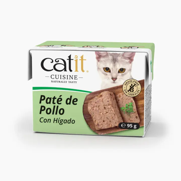 Catit Paté para gatos Catit Cuisine Sabor: Pollo con Hígado - 1
