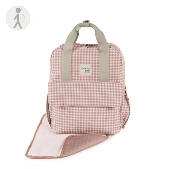 Mochila I ❤ Vichy Collection Rosa De Walking Mum - 1