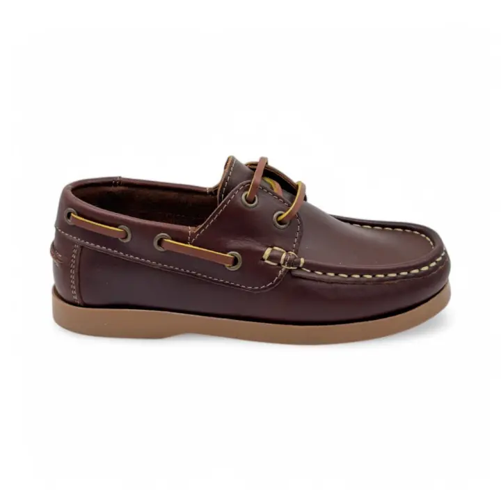 Zapatos marca Finano para infantil en color marrón - 1