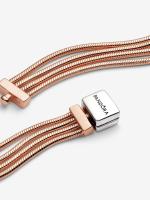 Pandora - Pulsera Pandora Reflexiones™Con múltiples serpientes - Plata de ley, Baño de Oro Rosa de 14 K - details 2