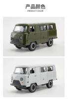 Nueva Coleccionable De Automóvil a Escala 1:18 UAZ TRAVELER 452 VÁN Rusa En Aleación Con Sonido Y Luz Vehículo De Juguete Metálico Para Niños - details 7
