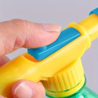 Bomba De Aire Manual Alta Presión Azul Y Roja Selección Aleatoria Sprayer Ajustable Cabeza De Spray Para Botella De Bebida Nozzle De Jardín - details 3