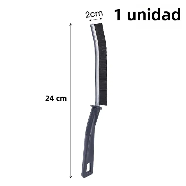 Nueva Cepillo De Limpieza Duradero Para Espacios Pequeños De Azulejos En Cocina Y Baño Cepillo De Cerda Dura Para Limpieza De Juntas De Azulejos En Ducha Y Piso - 1