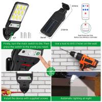Lámpara Solar LED Exterior Potente 2025 Con Control Remoto 3 Modos Impermeable Luz Para Jardín Y Calle Con Carga Solar Y Batería Incluida - details 9