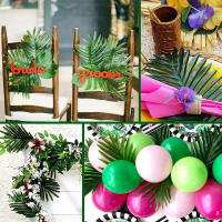 20pcs Flores Artificiales De Palma Tropical Con Tallos Resistente a La Oxidación Decoración De Escena Y Hogar - details 5