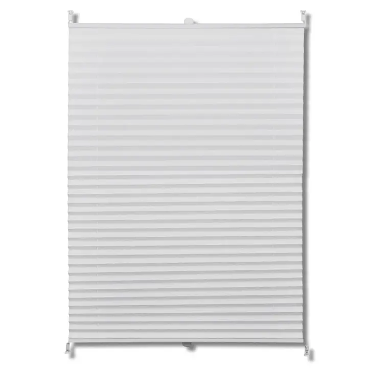vidaXL Plisse Persiana Blanco Cortina Plisada 90X125cm - 1