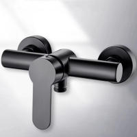 Grifo De Baño De Acero Inoxidable 304 Doble Control De Agua Caliente Y Fría Integrado En La Pared Estilo Contemporáneo - details 11