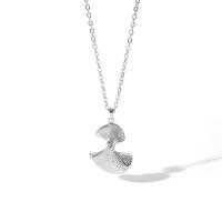 Encanto Collar de acero inoxidable de animales marinos de Metal, collares con colgante de estrella de mar de concha impermeable para mujeres y hombres, accesorios, joyería de moda - details 11