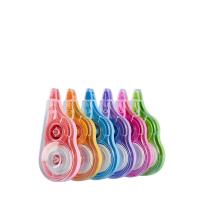 HOGARISIMO PACK de 18 Cinta corrector escolar colores surtidos ,tipex corrector para cole - details 1