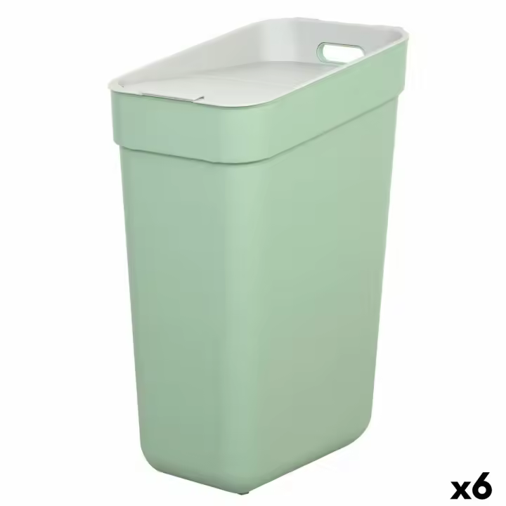 Cubo de basura Curver Verde Plástico 30 L (6 Unidades) - 1