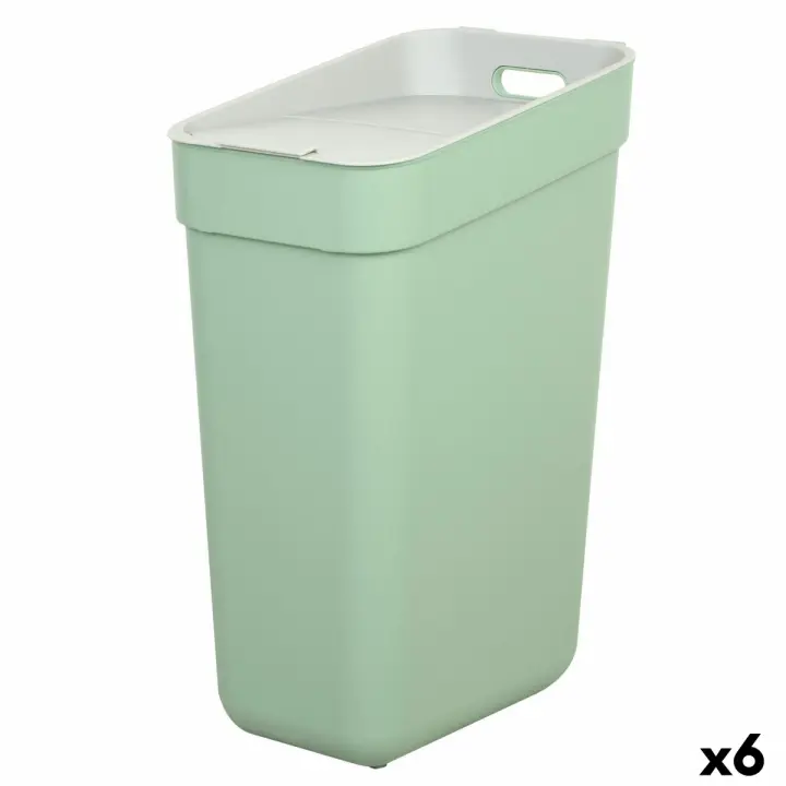 Cubo de basura Curver Verde Plástico 30 L (6 Unidades) - 1