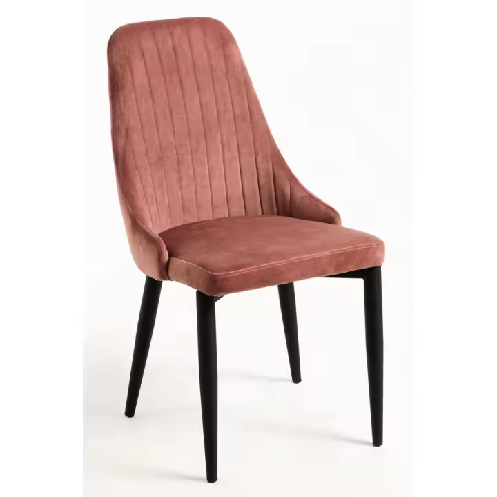 Silla Kan Terciopelo - Rosa - 1