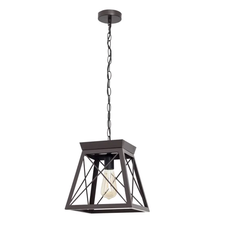 BEL AIR HOME - Lámpara Colgante NARA de Metal 25x25x80cm - 1