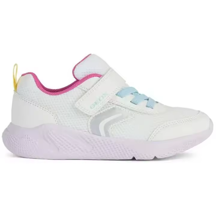 Zapatillas Geox J Sprintye para niñas en color blanco - 1