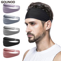 GOUNOD Headband Deportiva 1PC Non-Slip Absorbente De Sudor Para Fitness Ciclismo Fútbol Yoga Material PU Delgado Y Cómodo - details 0