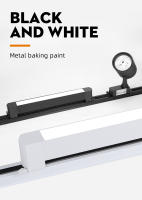 Lámpara De Techo LED Para Riel De Pista Completa Iluminación Focalizable Para Tienda De Ropa Y Hogar Fuente De Luz LED Incluida Vínculo Polido De Acero 85-265V - details 0