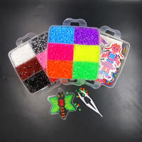 Juego De Puzle 3D Cartoon Hama Beads Set De 9000 Piezas Tamaño 5mm DIY Toy Para Niños Y Adultos Interés Por La Ciencia - details 10