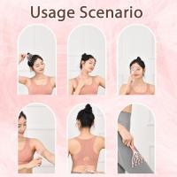 Head Massager cuero cabelludo para el crecimiento del cabello y el estrés Relax (Rosa) - details 2
