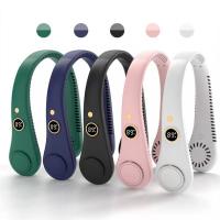 Easyspeed Ventilador de Cuello, Miniventilador Portátil 5 Velocidades, Silencioso, USB Batería Larga Duración, Ideal Deporte - details 0