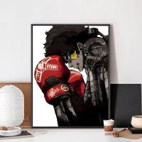 Póster Anime Cowboy Bebop C-Cowboy Estilo Vintage Para Decoración De Pared Habitación Estudio Sin Marco Papel Kraft - details 16