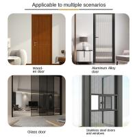 Manija De Puerta Sin Perforar De Aluminio Para Armario De Cocina Adhesiva Para Inodoro Y Ventanas Sliding Knobs Accesorios De Muebles Hardware - details 12