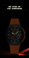 Reloj De Pulsera Deportivo NAVIFORCE Para Hombre Con Correa De Silicona Resistente Al Agua Cronógrafo Calendario Y Manos Luminosas Movimiento De Cuarzo De Alta Calidad - details 10