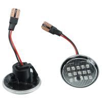 2Pcs Luz De Señal Dinámica LED Y Marcador Lateral Para Fiat Punto 188 1999-2012 Doblo 2001-2005 ABS+LED Super Brillante T10 Interface - details 8