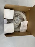 Hola LED Ventilador de Techo Blanco con Luz LED Regulable y Control Remoto, 260x185mm, Rotación 360°, Estilo Moderno - details 1