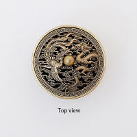 Encendedor De Incienso De Loto En Latón Miniatura Con Buddha Y Flor De Loto Decoración De Hogar Para Budismo Sandalwood - details 3