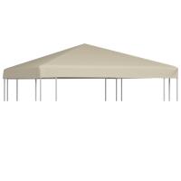 vidaXL Toldo de Cenador 2 Niveles 310 g/m² 3x3 m Pabellón Patio Jardín Color Azul,  Beige,  Blanco y mas - details 1
