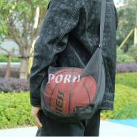 Bolsa De Hombro Ajustable Para Baloncesto En Malla Con Bolsillo Cremallera De Tela De Malla Monedero Para Deporte Unisex - details 2